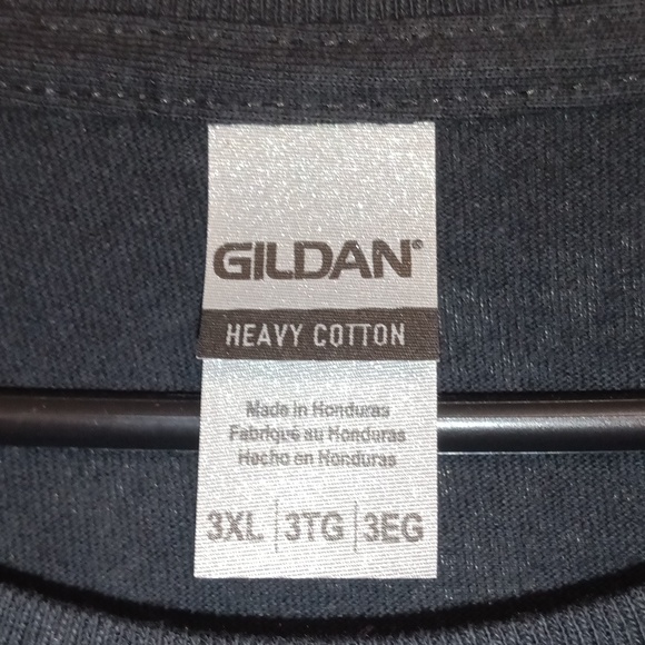 Gildan 3X black graphic T-shirt - Picture 3 of 3
